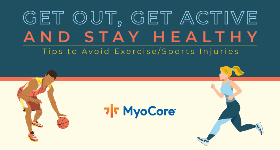 Get Out, Get Active and Stay Healthy - Infographic